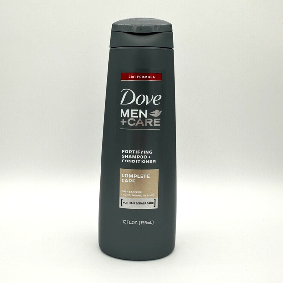 Dove Men Care Complete Care Fortifying 2 n 1 Shampoo Conditioner Caffeine New